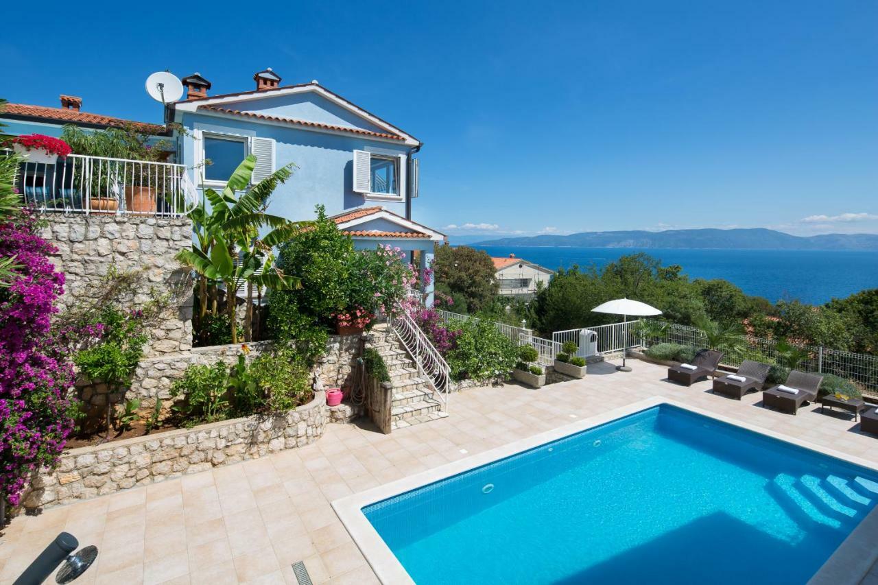 Villa Bella Vista - Apartments Labin  Kültér fotó