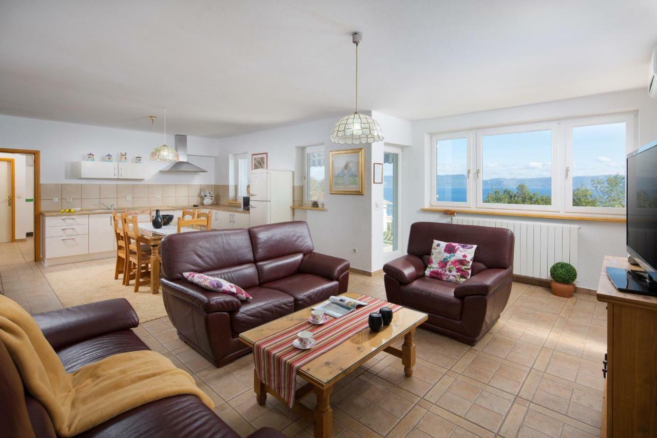 Villa Bella Vista - Apartments Labin  Kültér fotó